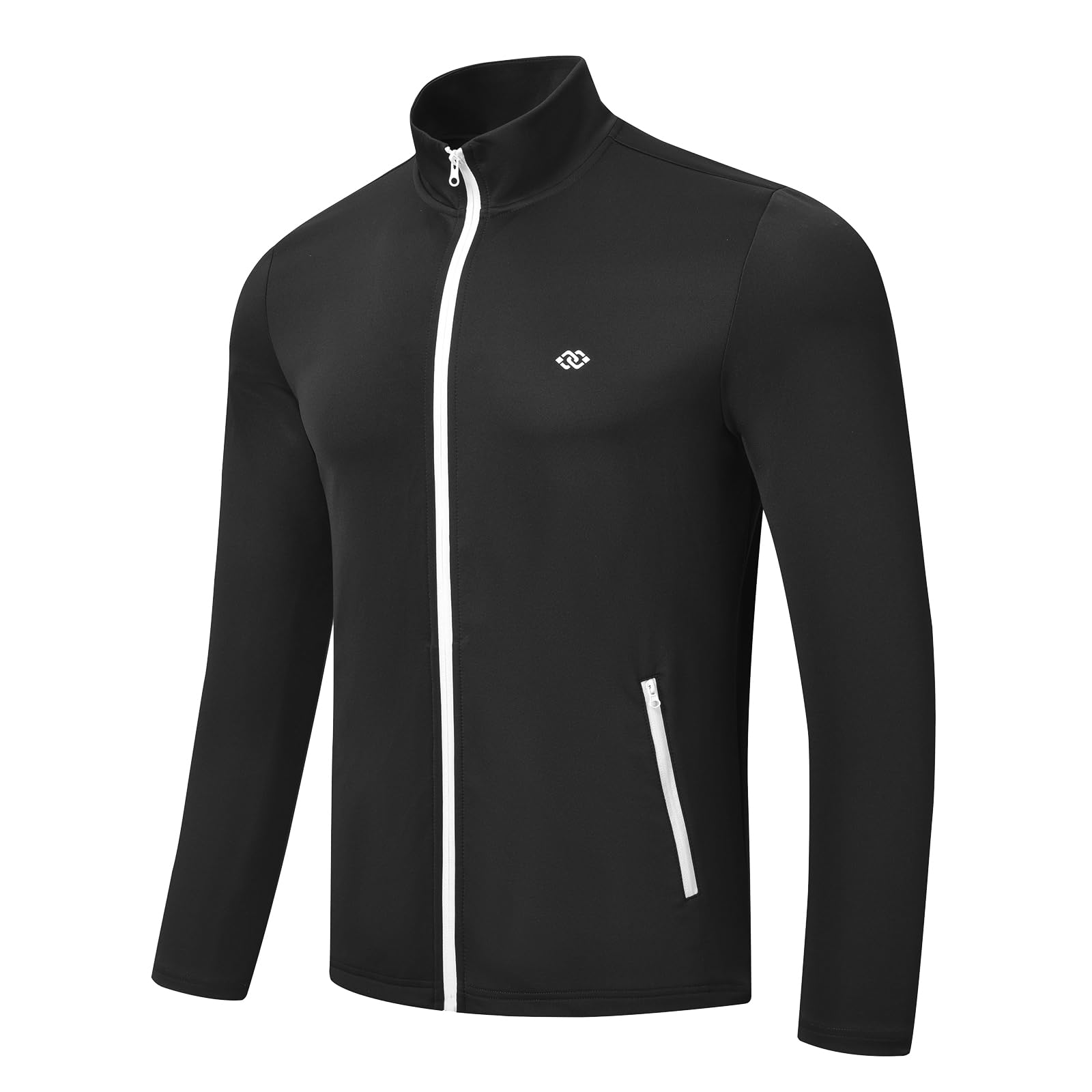 MoFiz Men's Tracksuits Set Long Sleeve Causal Full Zip Running Sports Sweatsuit For Men 2 Piece Outfits