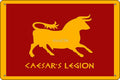 Caesar's Legion 12 x 8 Inch Aluminum Wall Sign