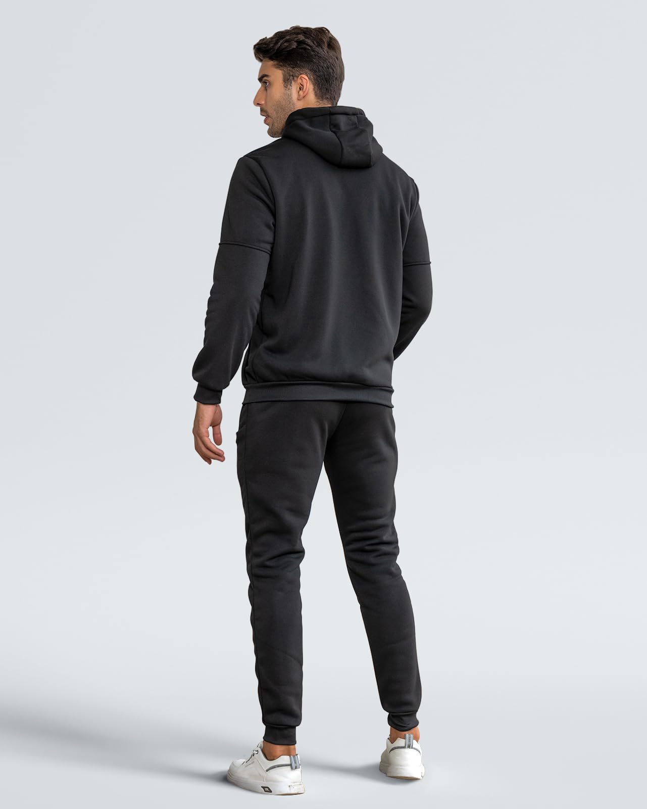 Hakjay Sweatsuits for Men 2 Piece Hoodie Men's Jogging Tracksuit Set Casual Athletic Long Sleeve Outfit Pullover Suit Set