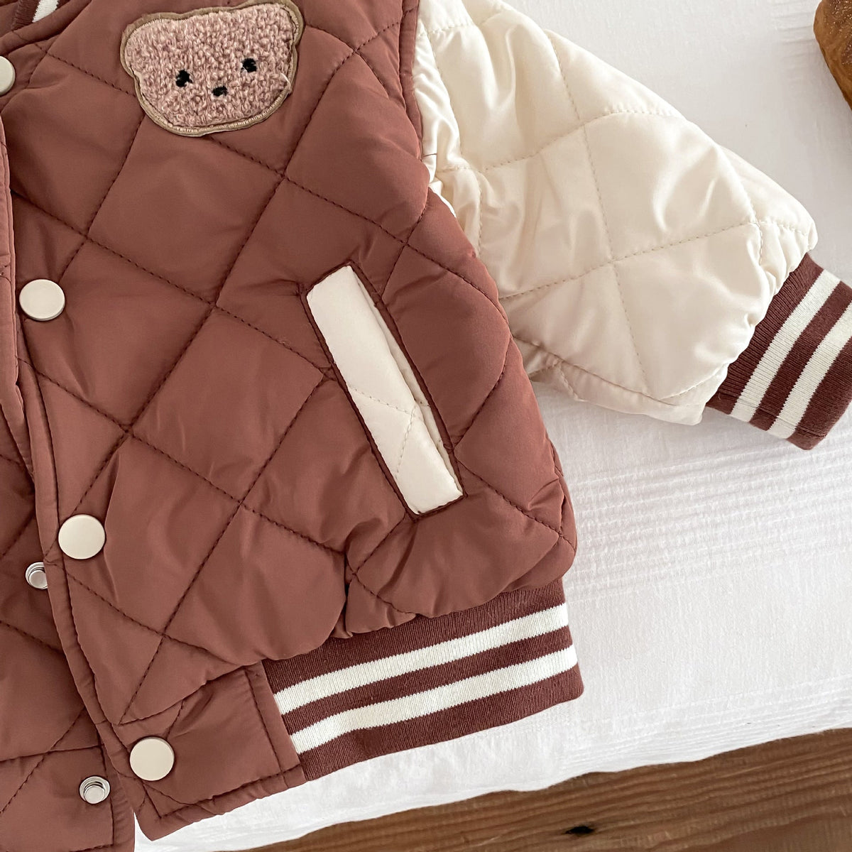 Infants And Children Thick Baseball Uniform Warm