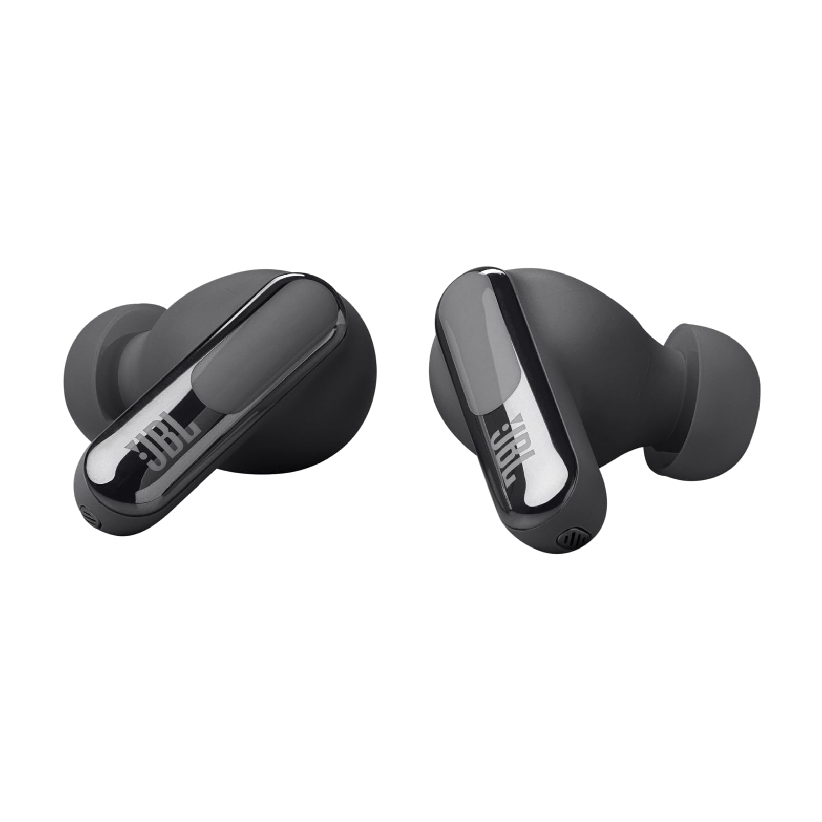 JBL Live Beam 3 - True Wireless Noise-Cancelling Stick-Closed Earbuds, 48Hrs Total Playback, Wireless Charging, 6 Mics for Perfect Calls, Multi-Point Connection, IP55 Waterproof and dustproof (Black)