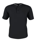 YOUTH TWO BUTTON MESH BASEBALL JERSEY