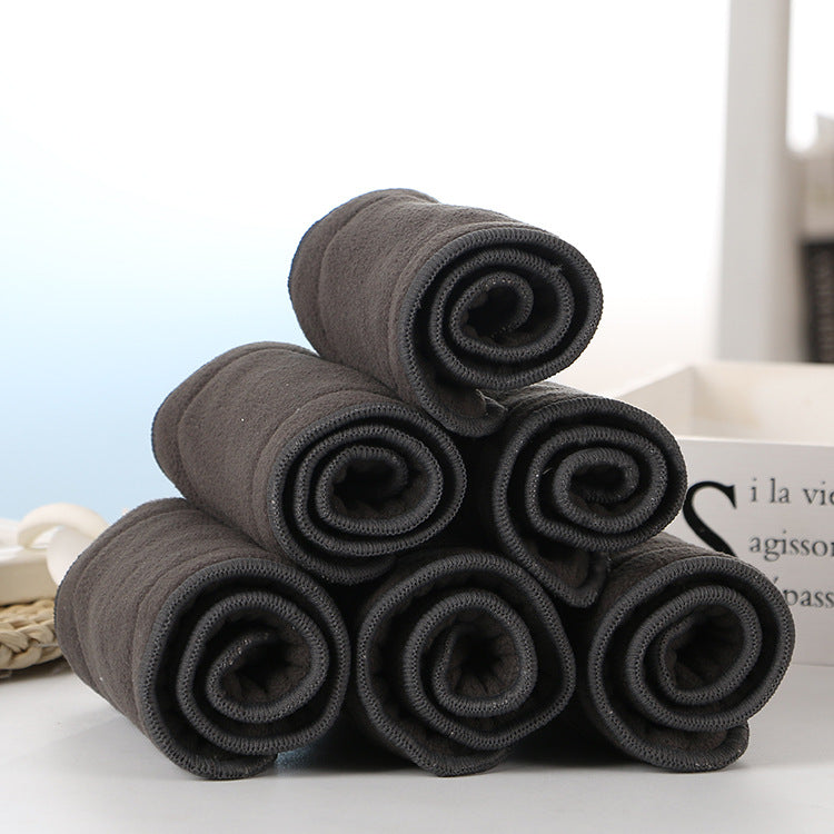 Bamboo Charcoal Fiber Washable Diaper Changing Pad For Babies And Toddlers