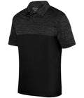 SHADOW TONAL HEATHER POLO - MOISTURE-WICKING POLYESTER