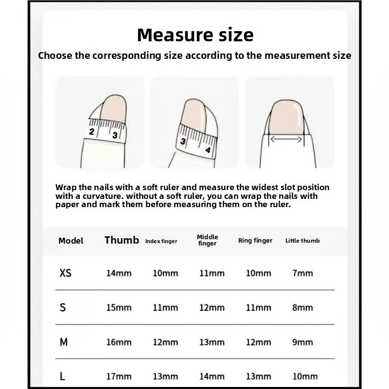 0995- Handmade press on nails fake nails removable