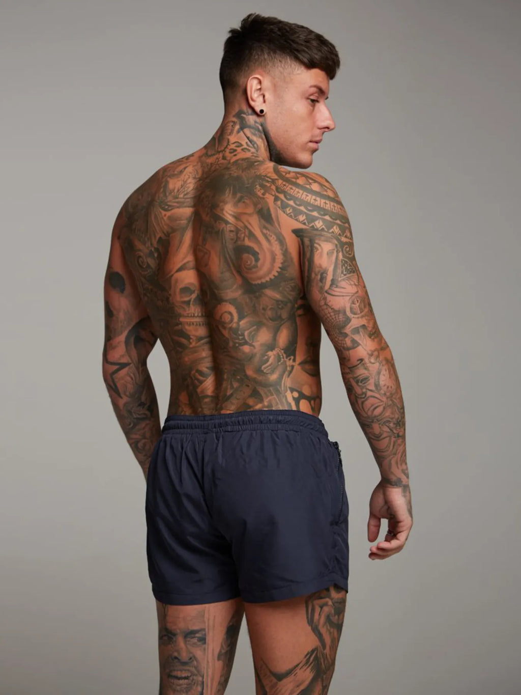 Men’s Plus Active Drawstring Shorts with Pockets
