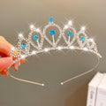 Sweet Fashion Jewelry Hair Accessories Multicolor Pearl Crown Banquet Birthday Fashion Princess Headband Girl Kawaii Crown Crown Headband Headgear Headgear Crystal  Wedding Party Hair Accessories