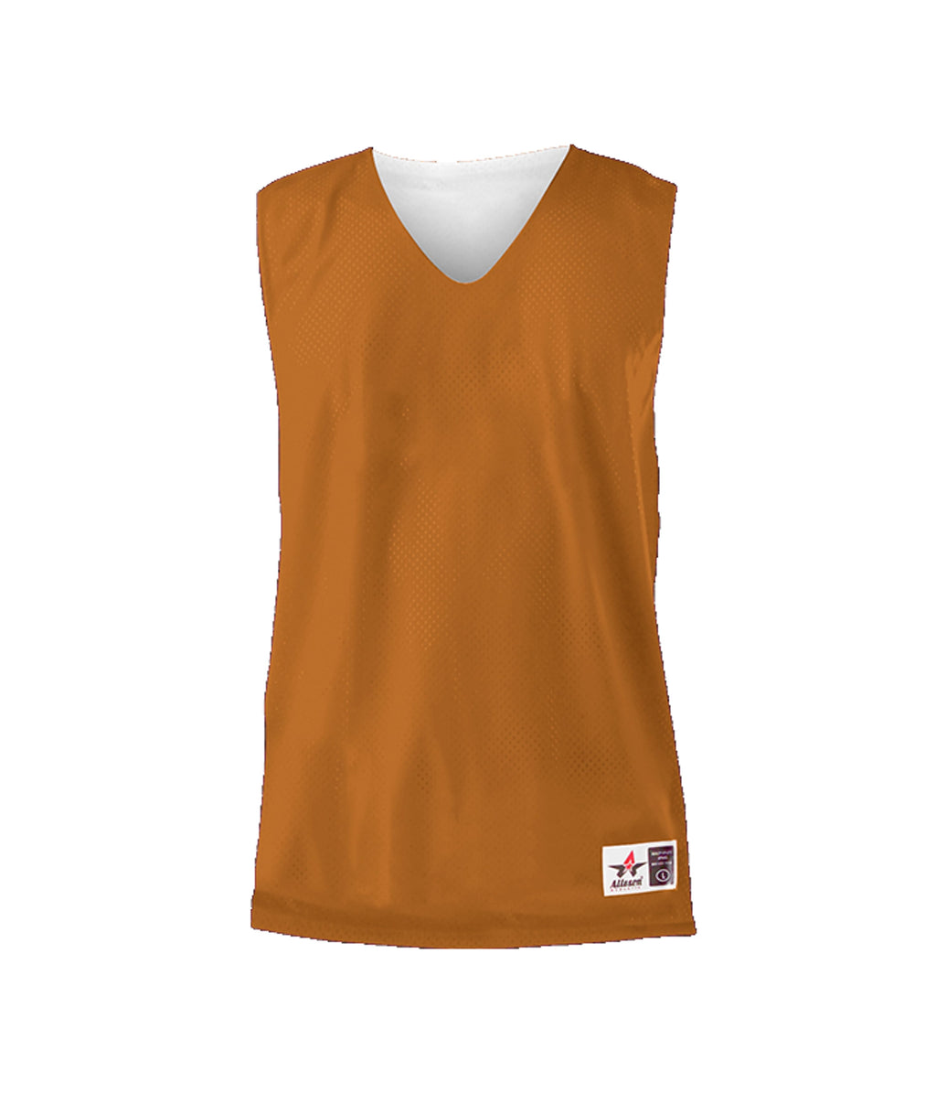 YOUTH MESH REVERSIBLE PRACTICE BASKETBALL JERSEY - MOISTURE-WICKING