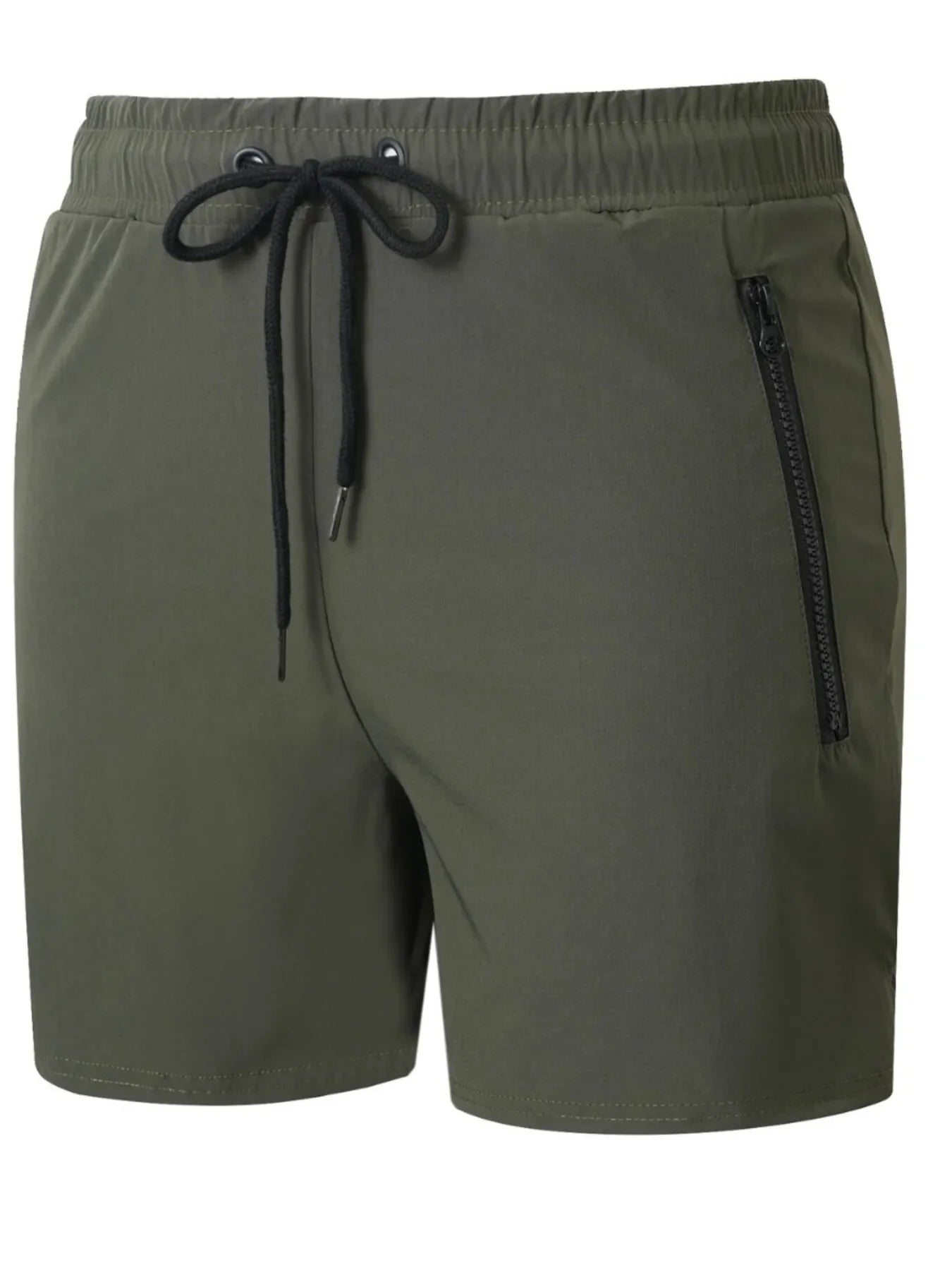 Men’s Plus Active Drawstring Shorts with Pockets