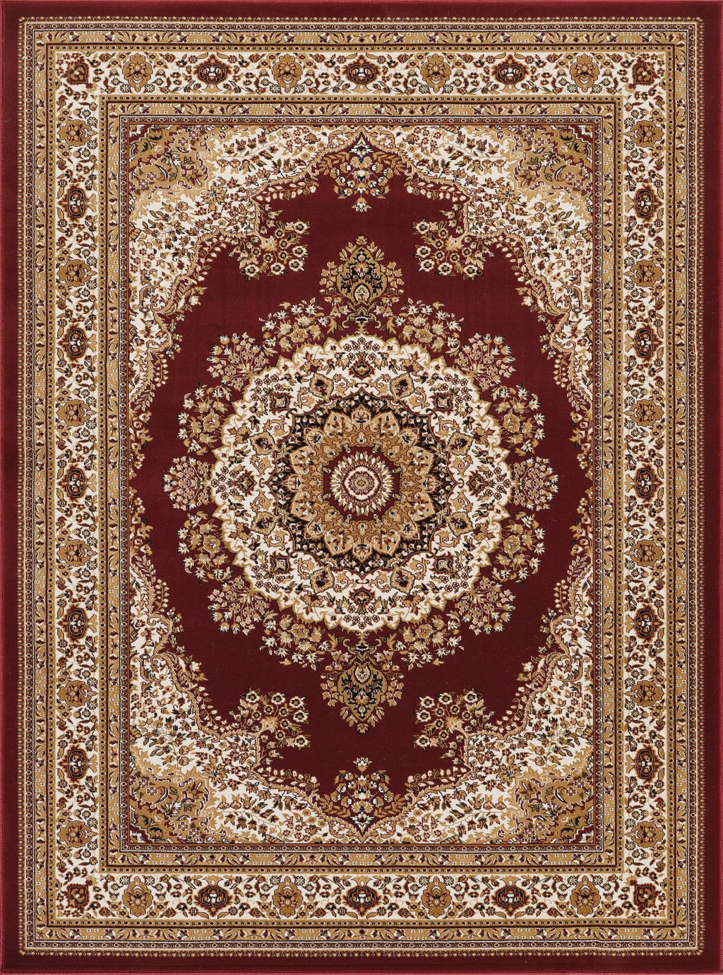 Manchester GC_HER5007 Traditional Medallion Rug