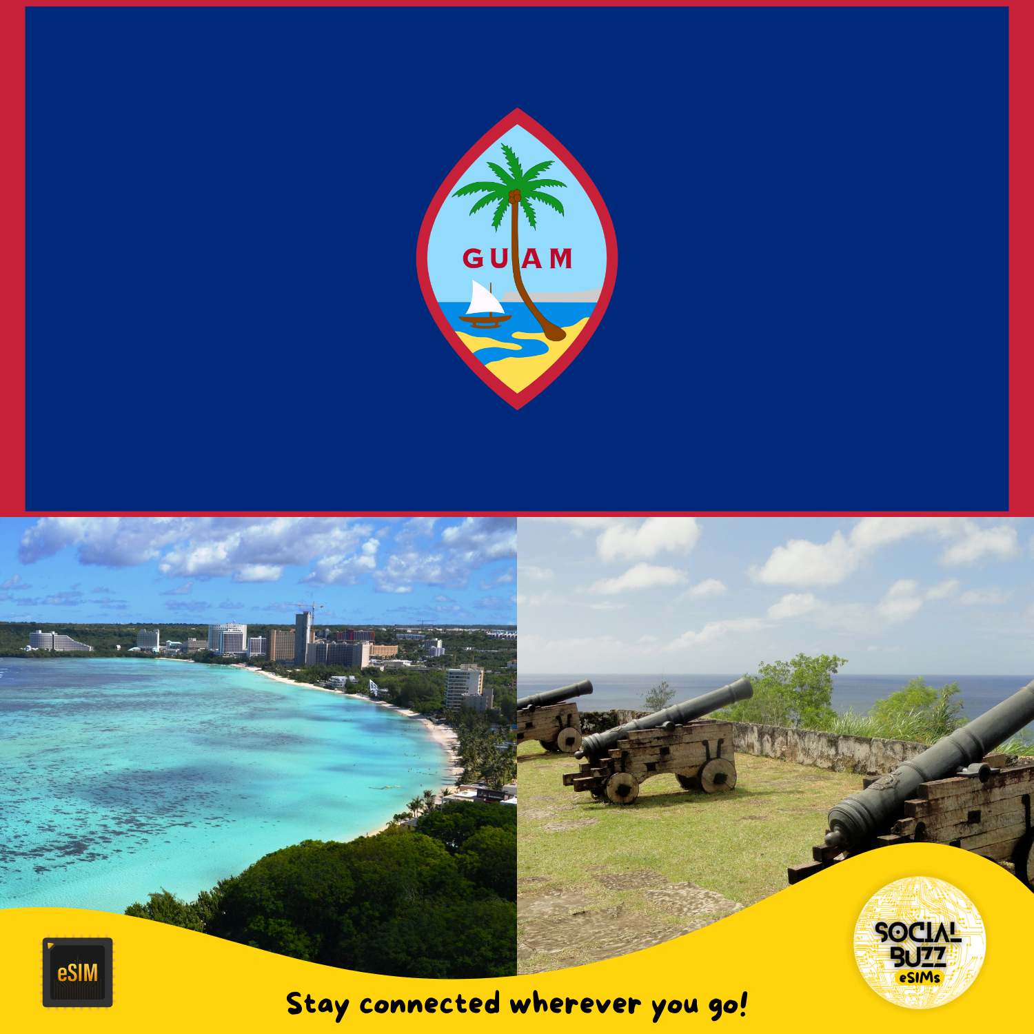 Guam eSIM Internet Data Plan