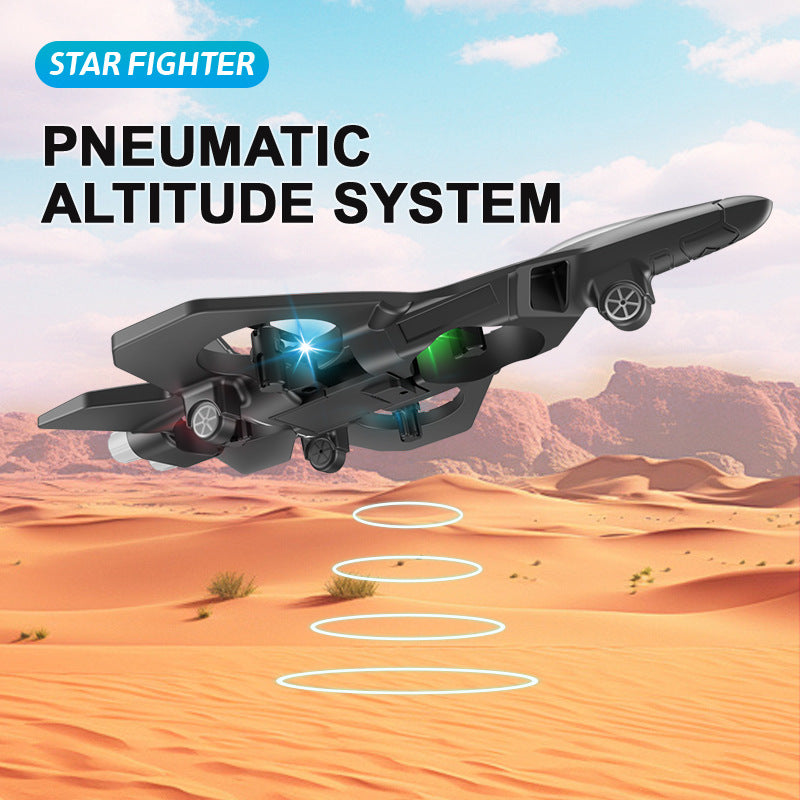 Drop-resistant Foam Gravity Glider Special Effect Colorful Light Four-axis UAV Unmanned Aerial Vehicle