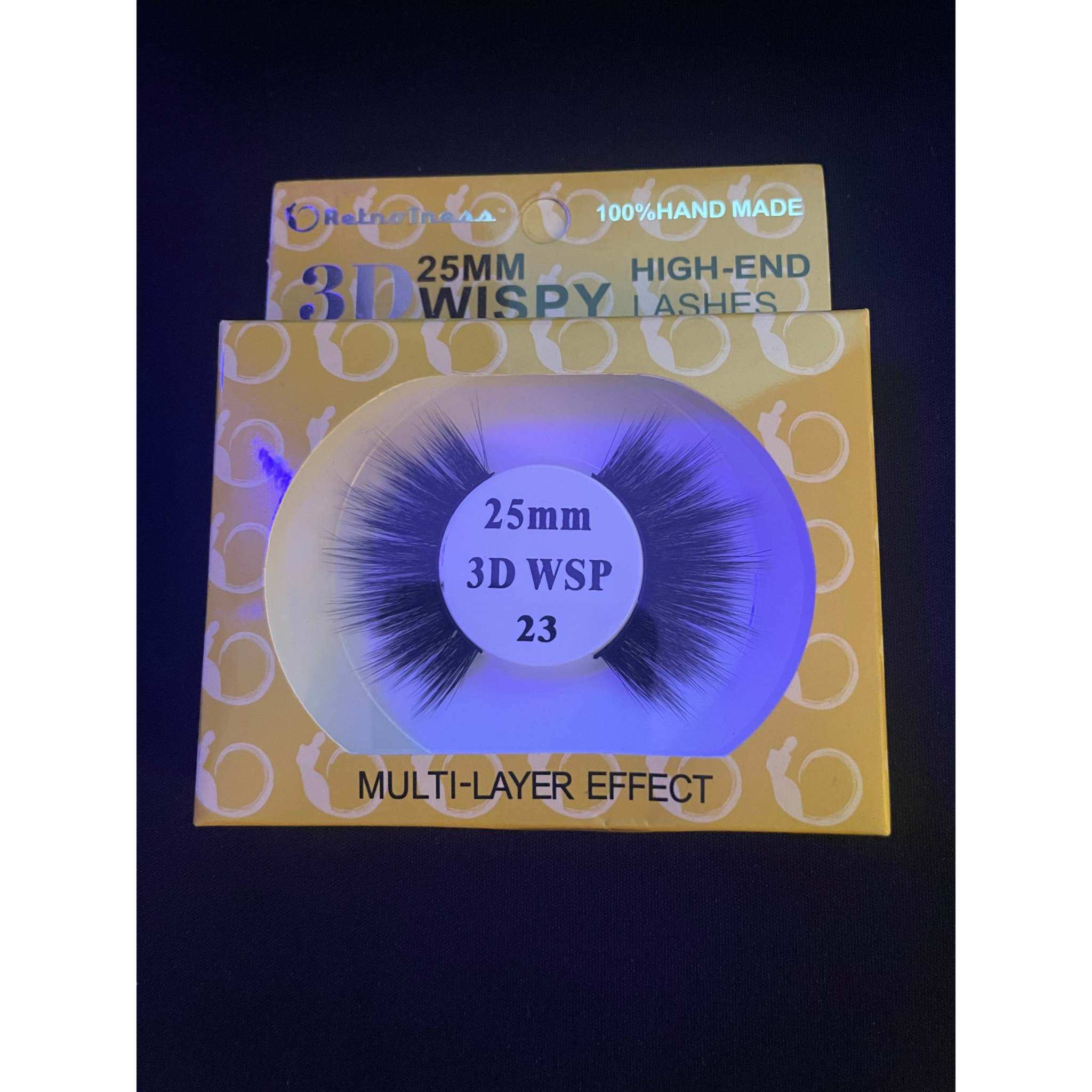 RetroTress 3D 25mm Wispy High-End Lashes Mink Matte 100% HAND MADE Eyelashes Bulk