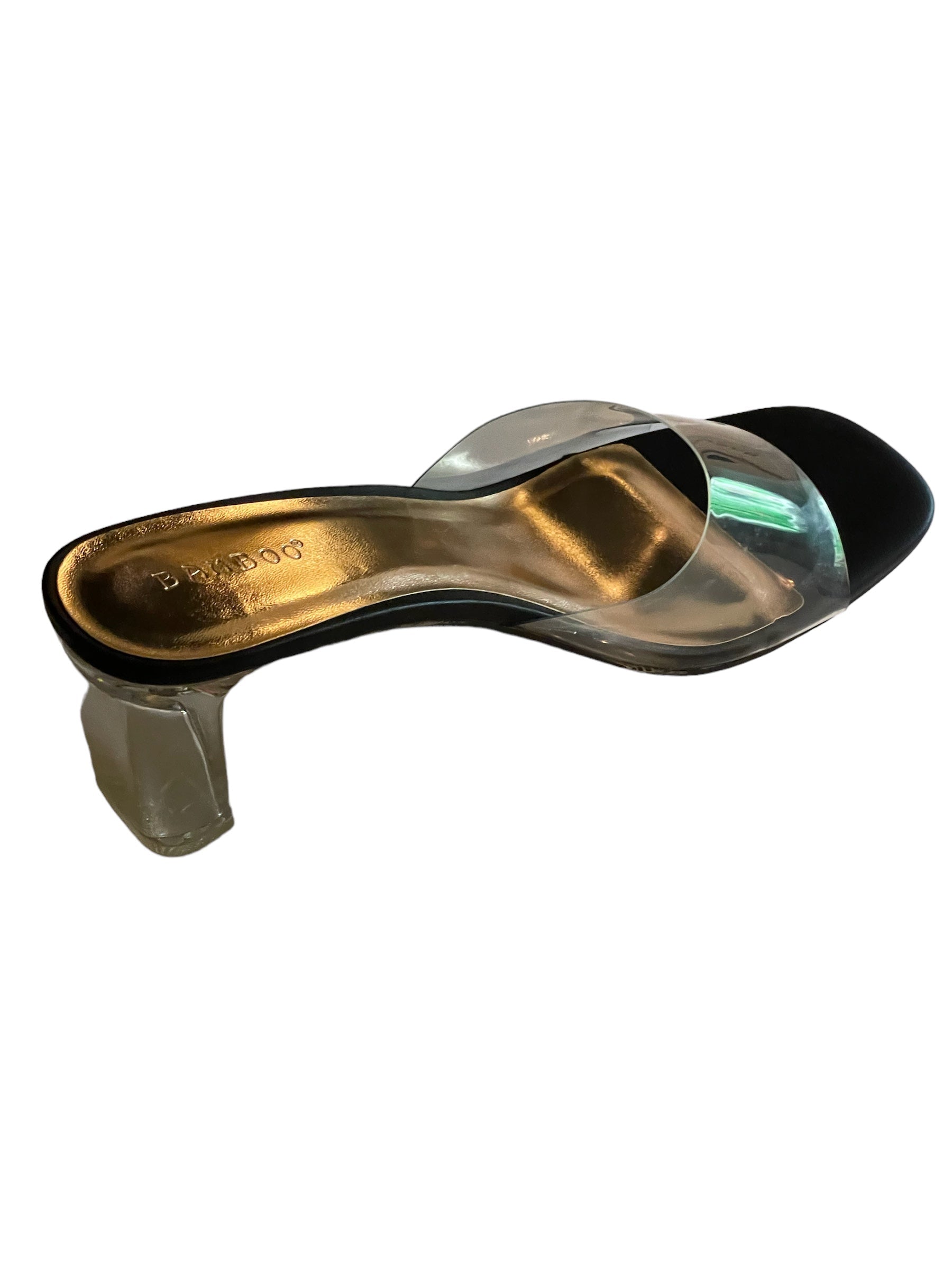 BAMBOO Lucent-01 Small Clear Heel