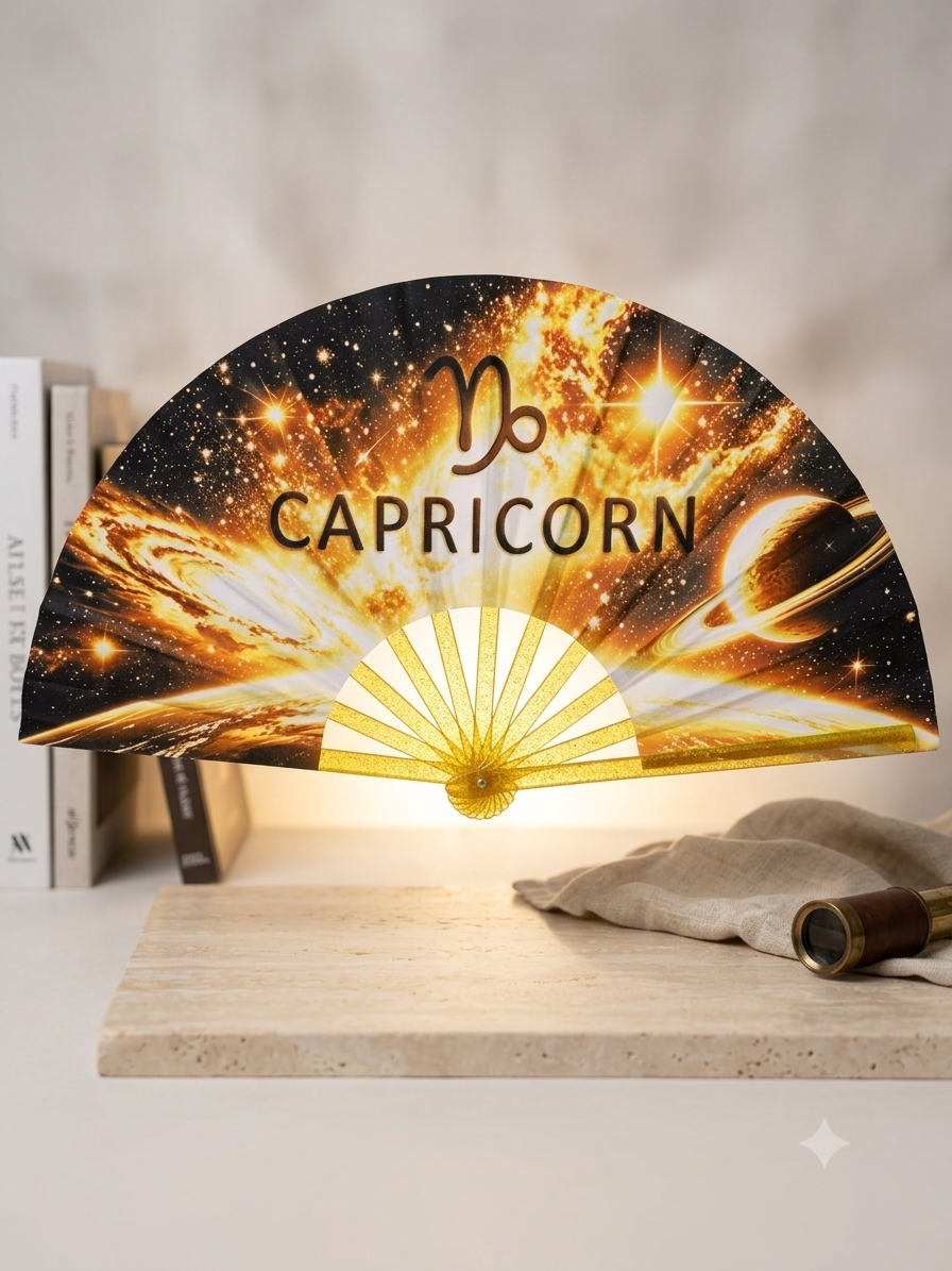 Capricorn Zodiac Clack Fan