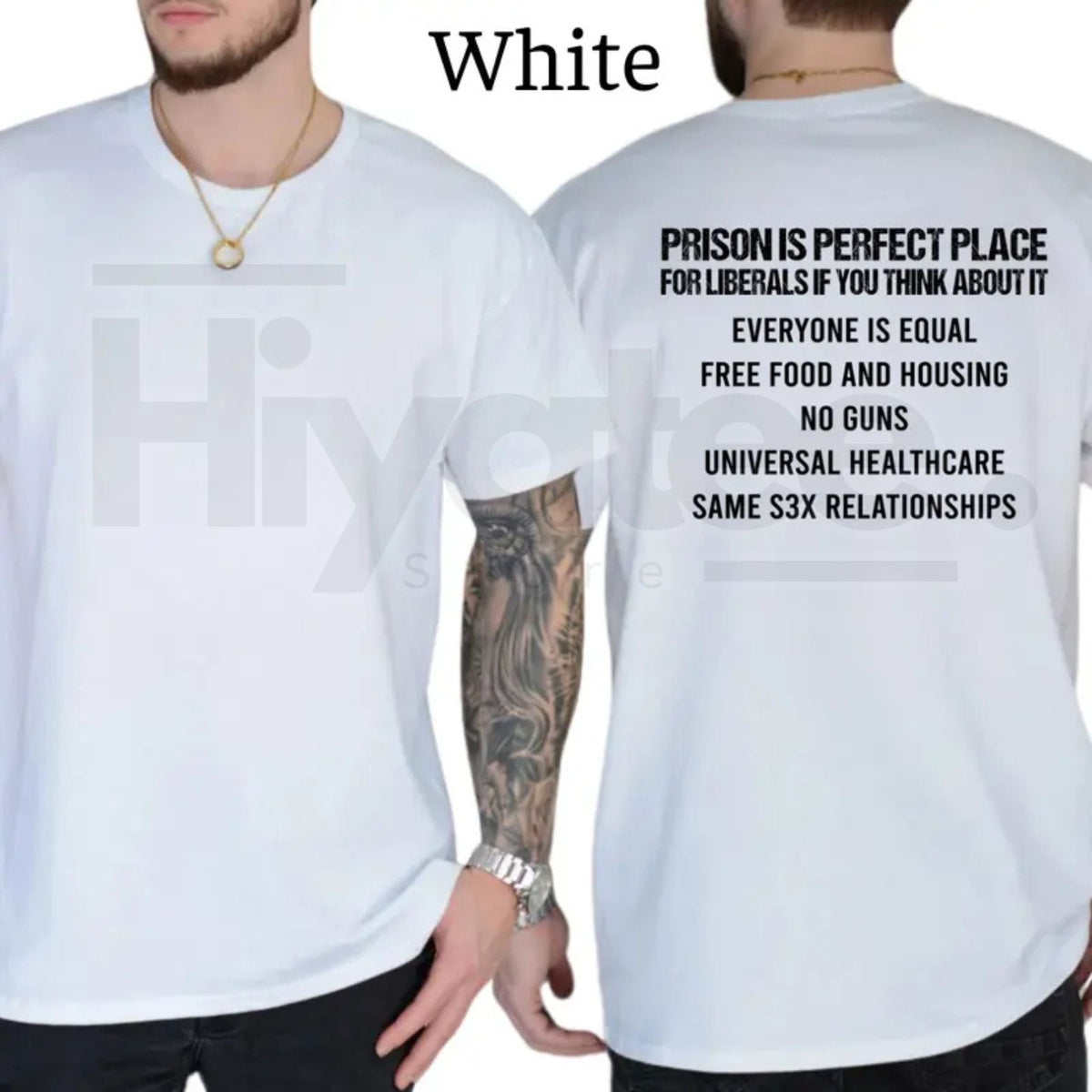 "Prison Is Perfect" – Funny Conservative Political Graphic Top