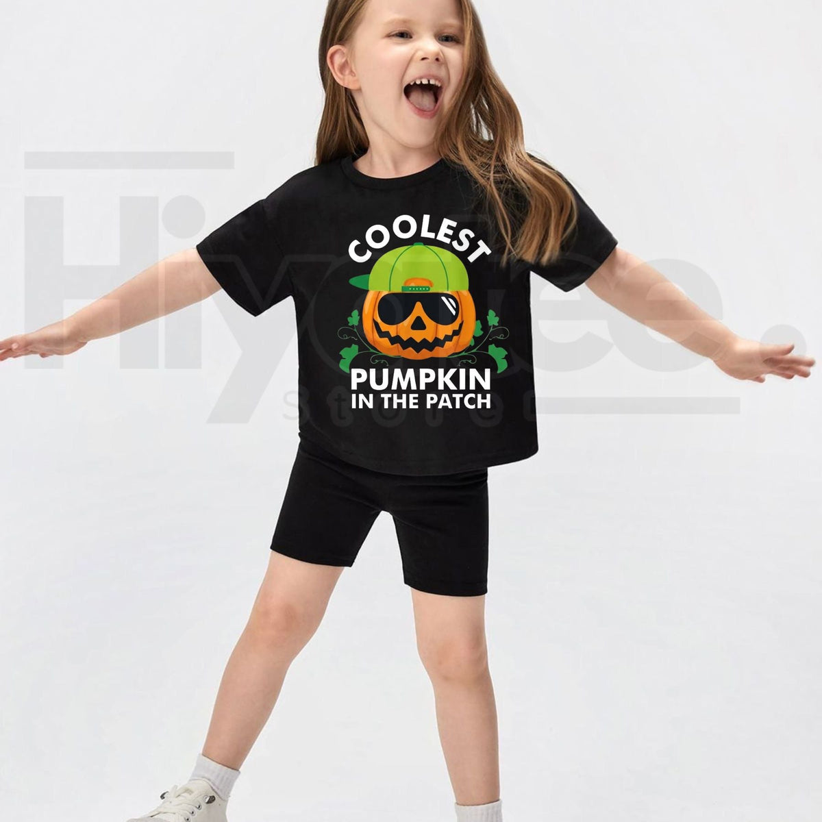 Coolest Pumpkin in the Patch T-Shirt | Funny Kids Halloween Graphic Tee