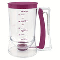 Versatile Batter Dispenser for Pancakes, Cupcakes & More - Collapsible Kitchen Gadget for Perfect Baking Results
