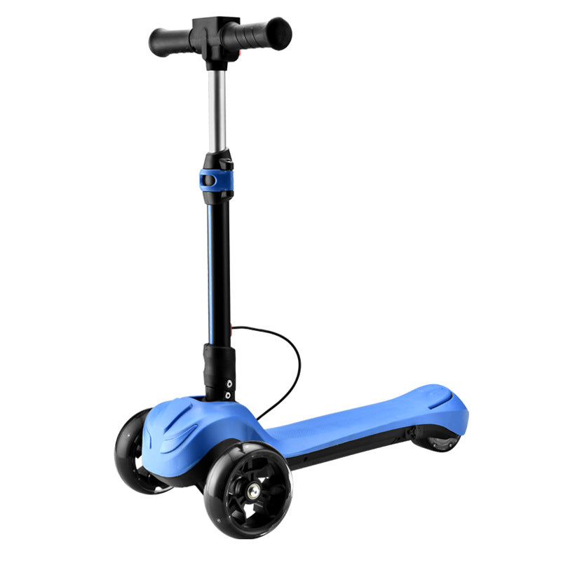 Electric Three Wheeled Scooter Adjustable For Transportation Portable And Foldable Scooter