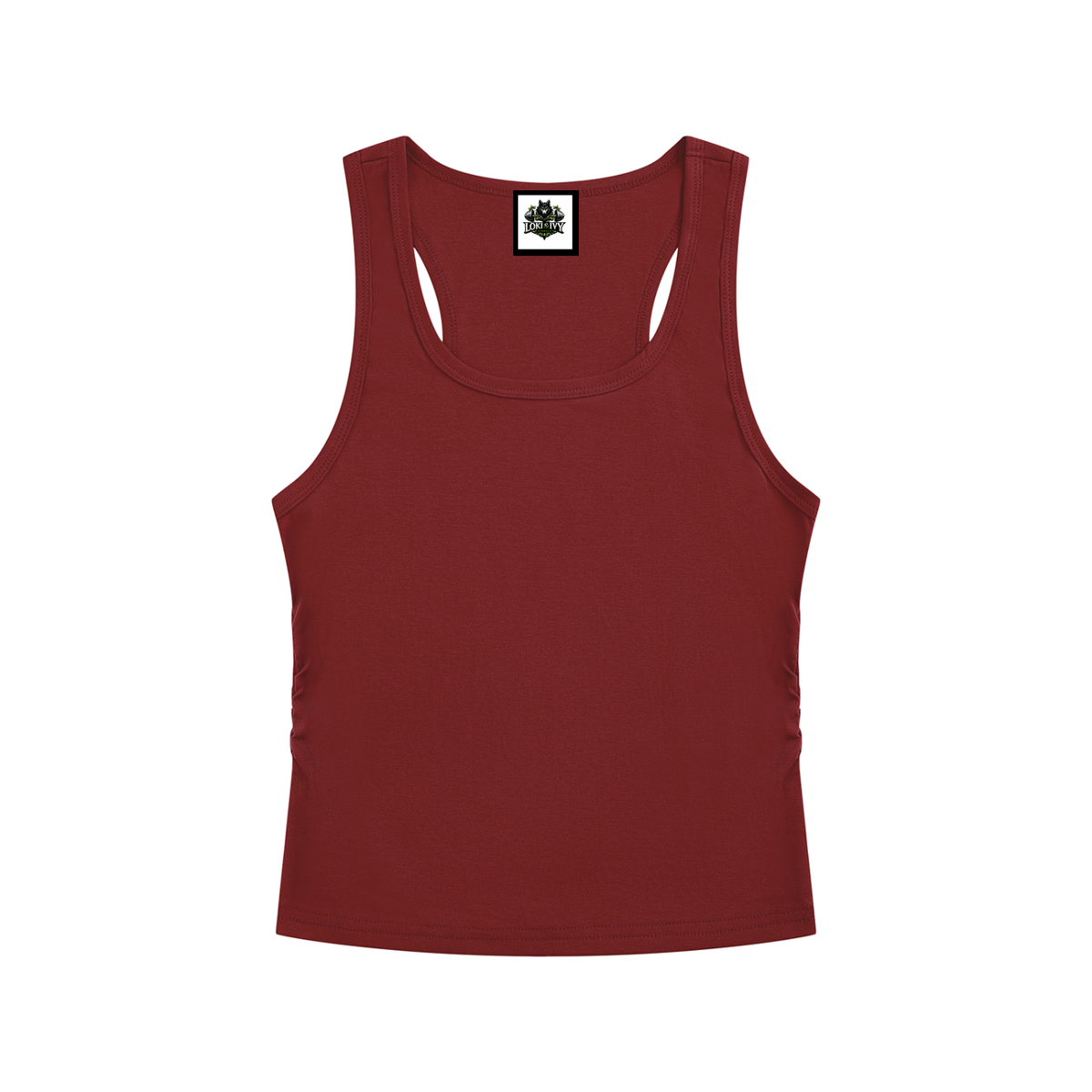 Loki & Ivy Women’s Ruched Tank Top