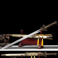 Long Dragon Emperor Sword  Long-Style Ancient Sword Han-Style Sword Integrally Forged Manganese Steel Hard Sword Tang-Style Horizontal Sword Weapon Unsharpened