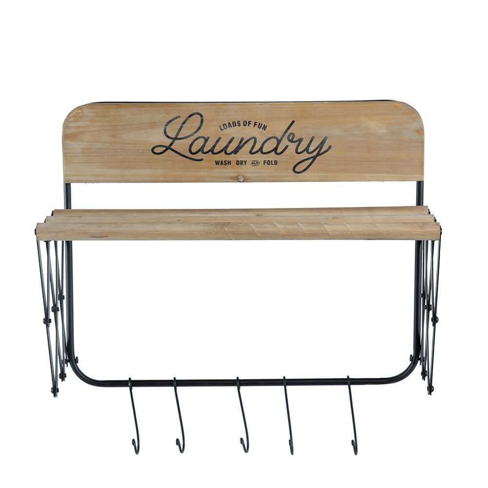 20x14x20 Laundry Rack with Accordion Design