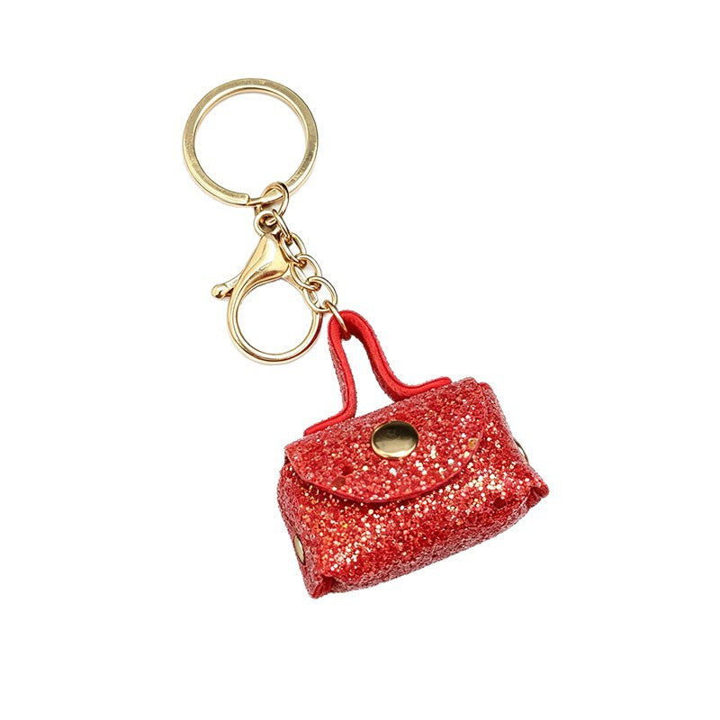 New Minimalist Mini Coin Purse Keychain Pendant
