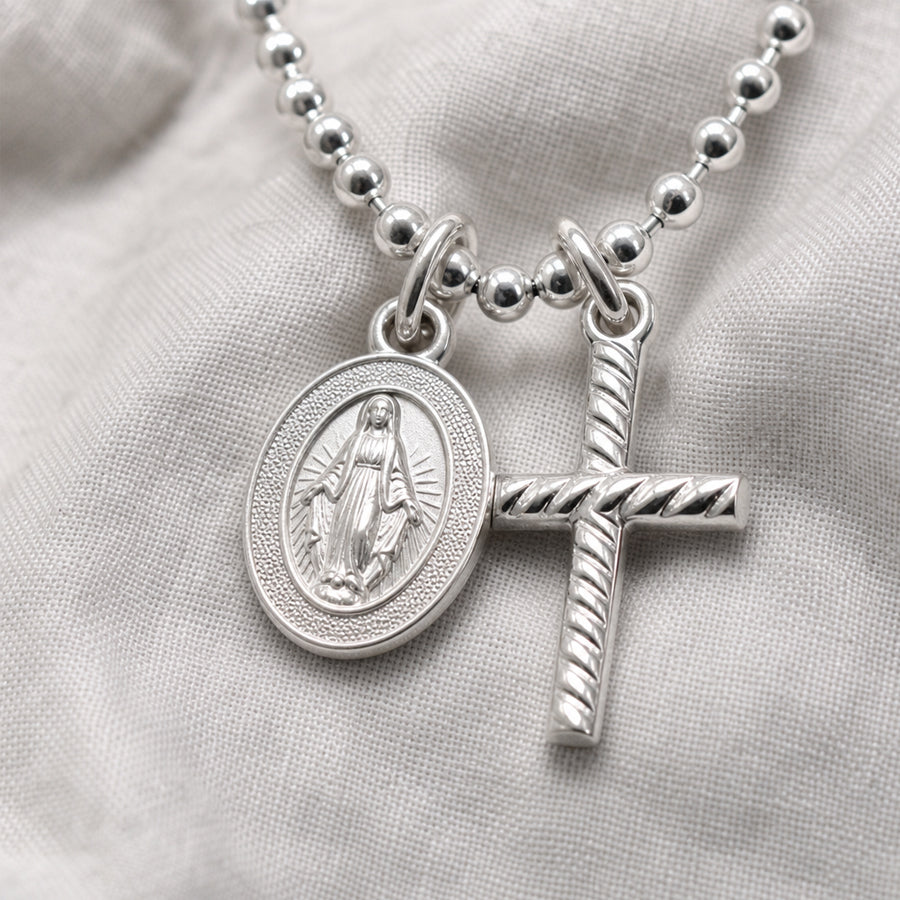 Stainless Steel Gold Silver Necklace