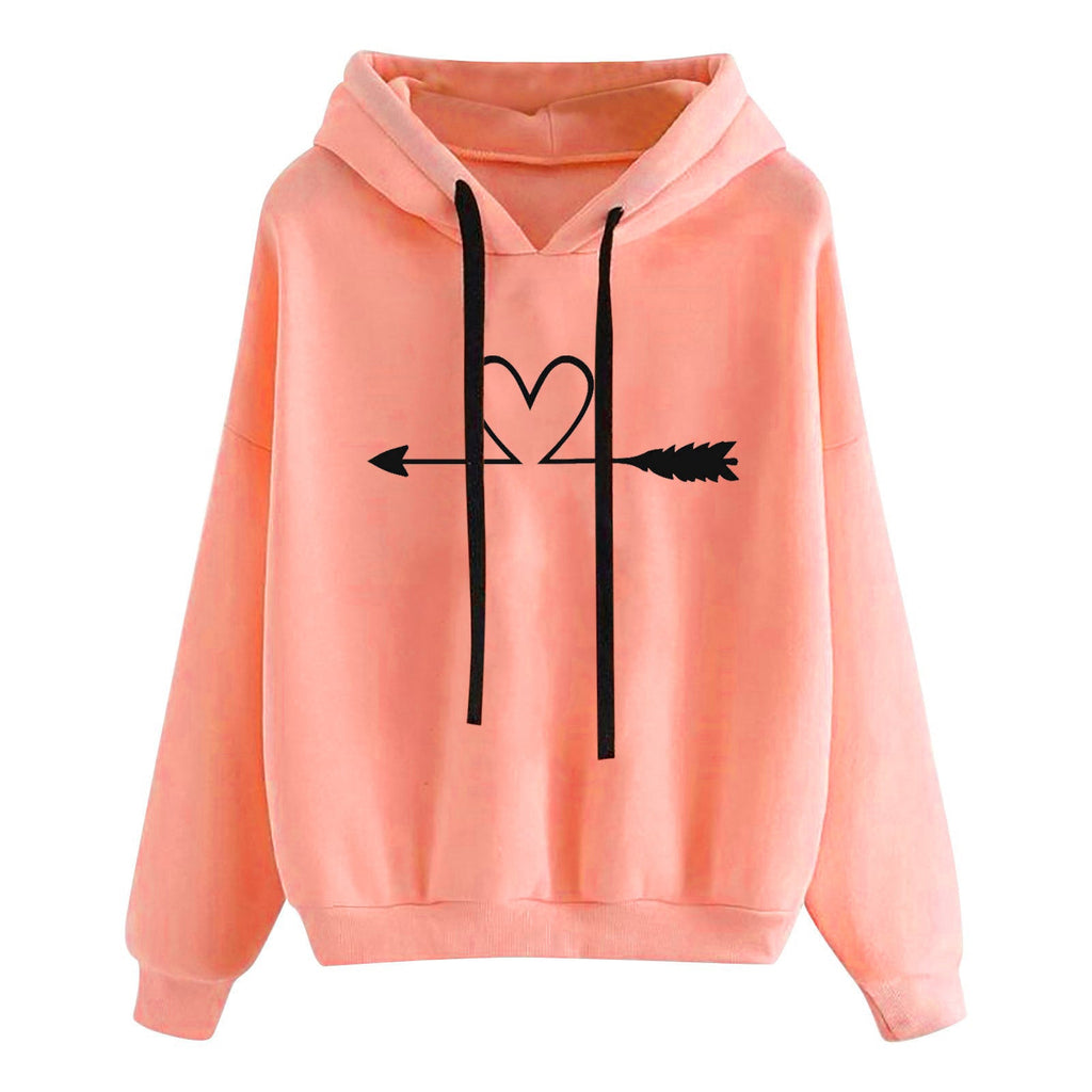 Women's Clothing Autumn Winter New Top Loose Long Sleeve Sweatershirt Women