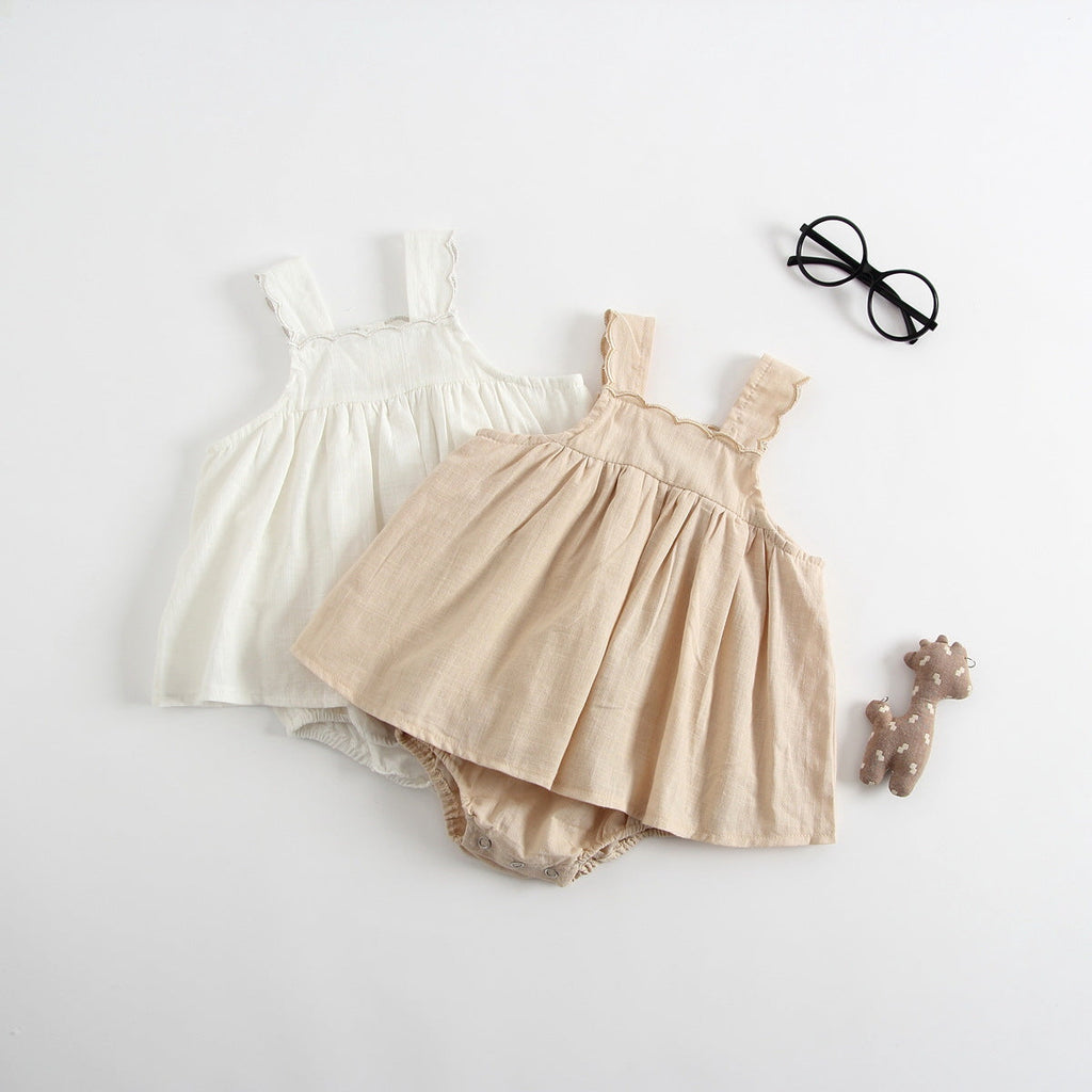 Baby Romper Princess Dress Baby Jumpsuits Dress Suspenders