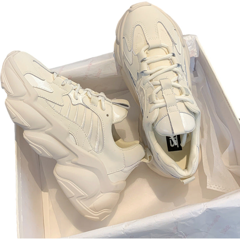 Heavy duty street shoes with thick soles