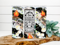 Camping Rules Stainless Steel Tumbler