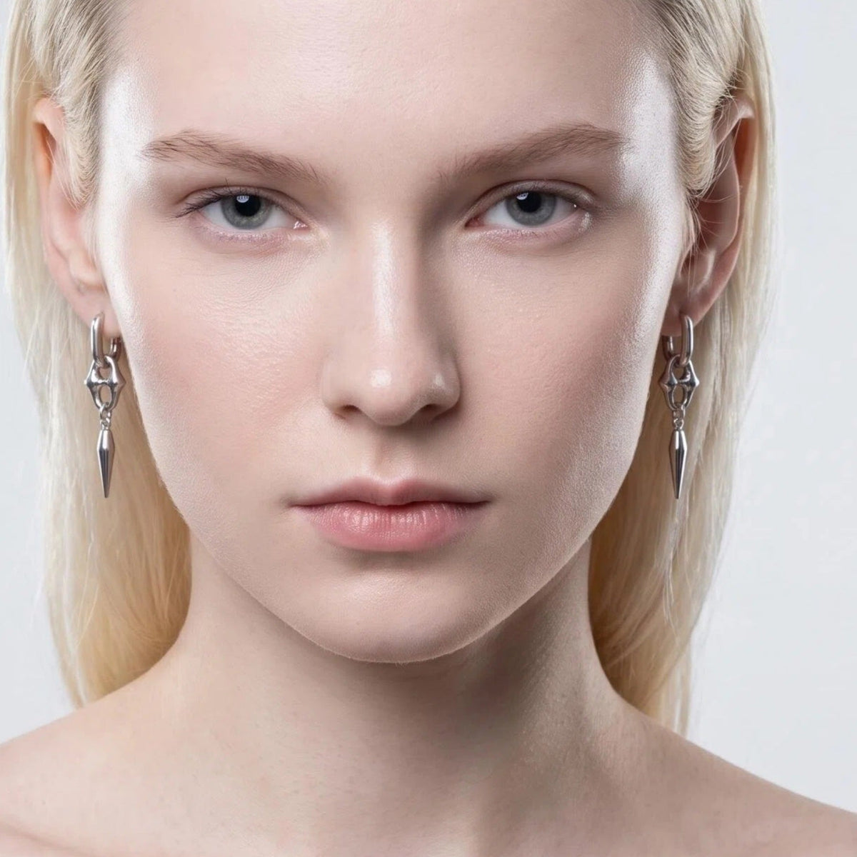 Dark Cold Style Niche Bone Joint Style Versatile Ear Clip Women