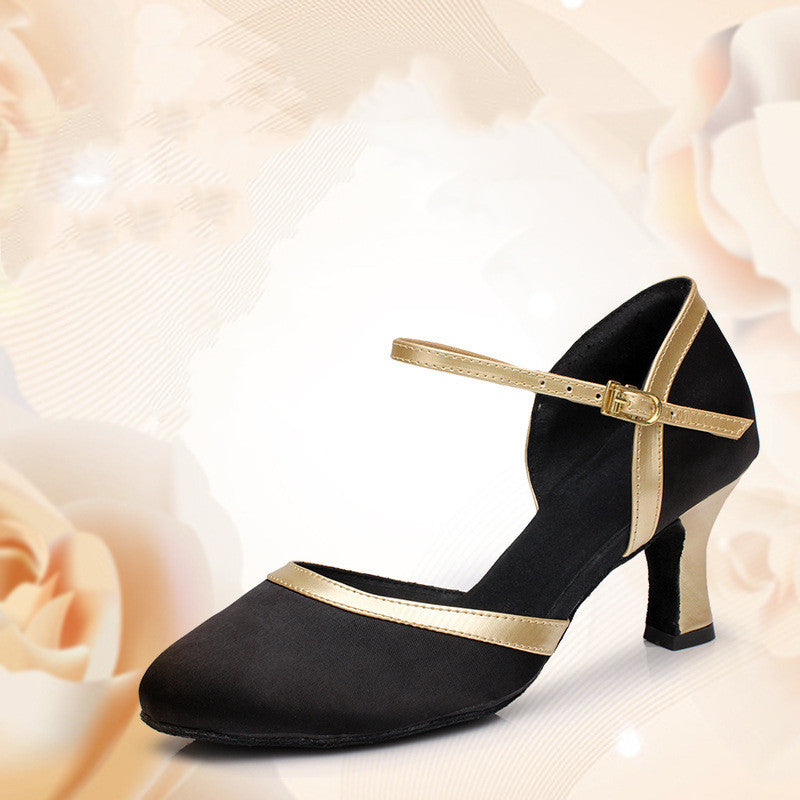 Women's High Heel Soft Sole Modern Dance Shoes