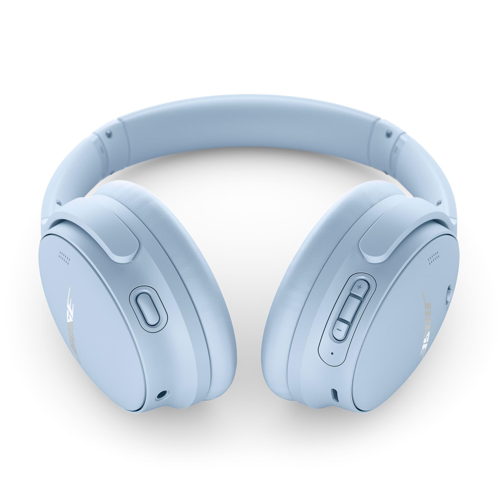 Bose QuietComfort Headphones - Wireless Bluetooth Headphones, Active Over Ear Noise Cancelling and Mic, USB-C Charging, Deep Bass, Up to 24 Hours of Playtime, Black