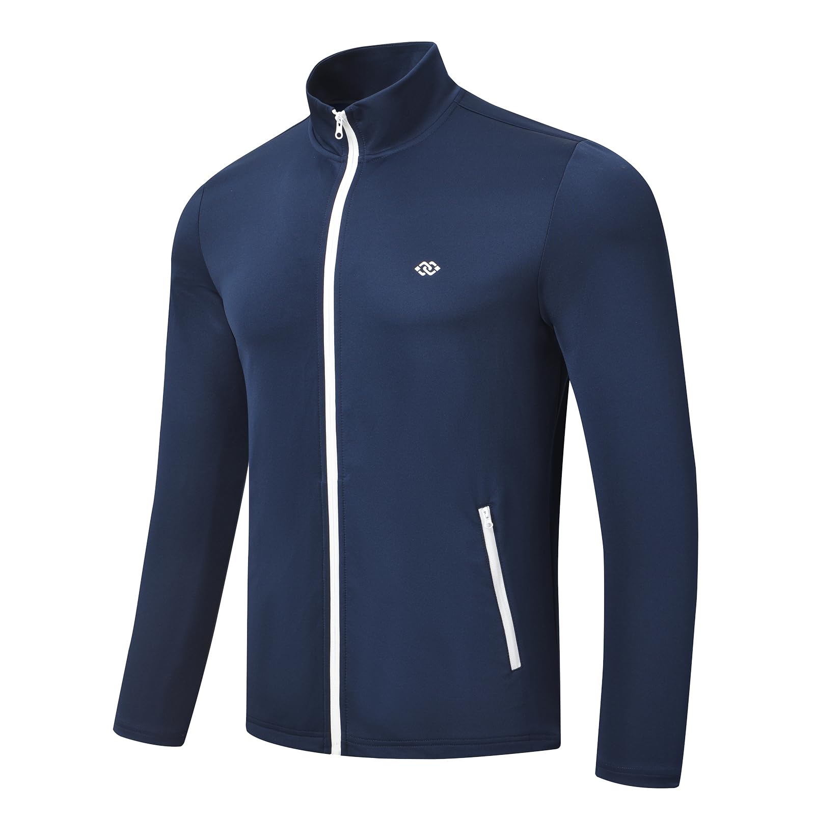 MoFiz Men's Tracksuits Set Long Sleeve Causal Full Zip Running Sports Sweatsuit For Men 2 Piece Outfits