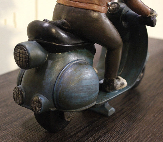 French Scooter Rider