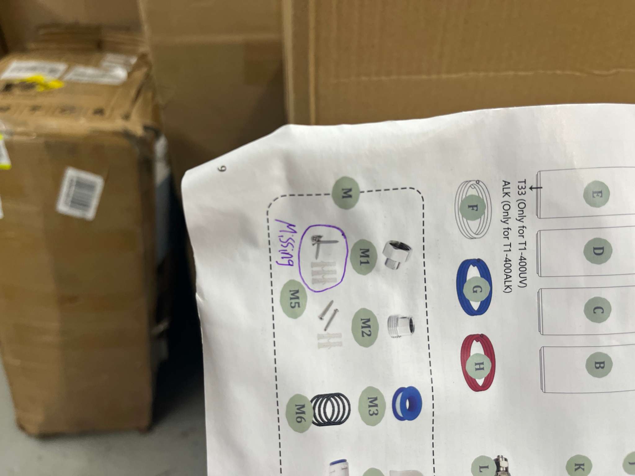 USED LIKE NEW SimPure Alkaline UV Reverse Osmosis System, NSF/ANSI 58 Certified, Tankless RO Water Filter System 400 GPD, pH+ Remineralization Water Filtration Unde