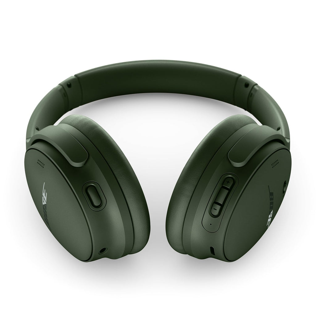 Bose QuietComfort Headphones - Wireless Bluetooth Headphones, Active Over Ear Noise Cancelling and Mic, USB-C Charging, Deep Bass, Up to 24 Hours of Playtime, Black