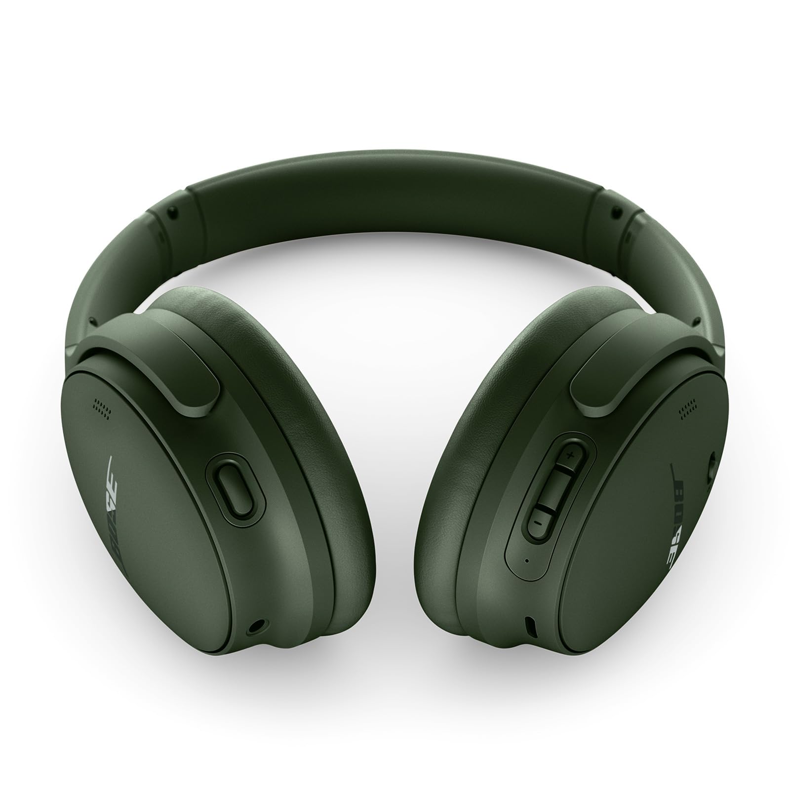 Bose QuietComfort Headphones - Wireless Bluetooth Headphones, Active Over Ear Noise Cancelling and Mic, USB-C Charging, Deep Bass, Up to 24 Hours of Playtime, Black