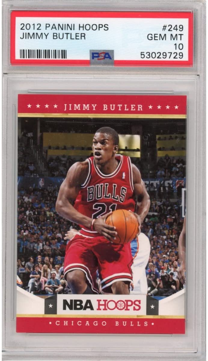 Graded 2012-13 Panini Hoops Jimmy Butler #249 Rookie RC Basketball Card PSA 10 Gem Mint