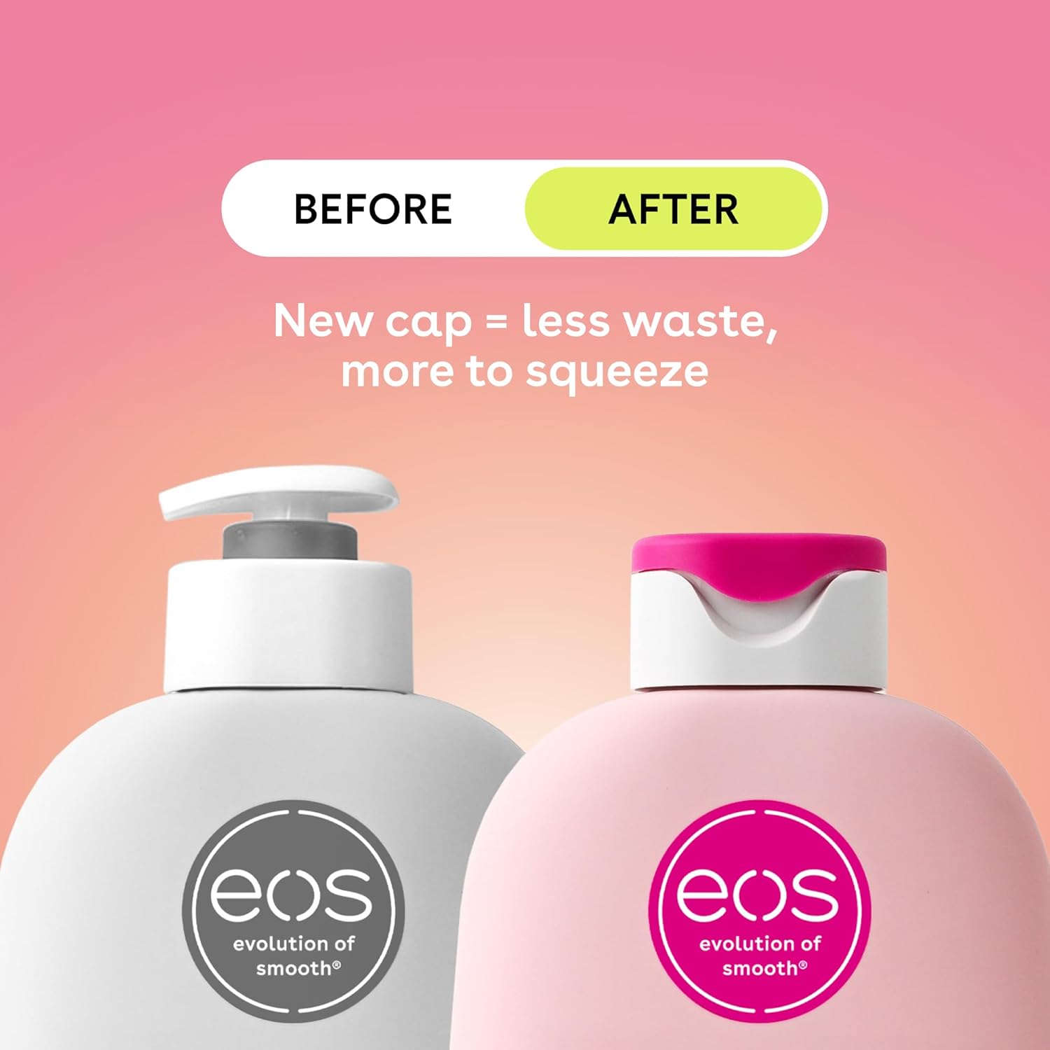 eos Shea Better Body Lotion Vanilla Cashmere, 24-Hour Moisture Skin Care, Lightweight & Non-Greasy, Natural Shea, Vegan, Vanilla Body Lotion, 16 fl oz