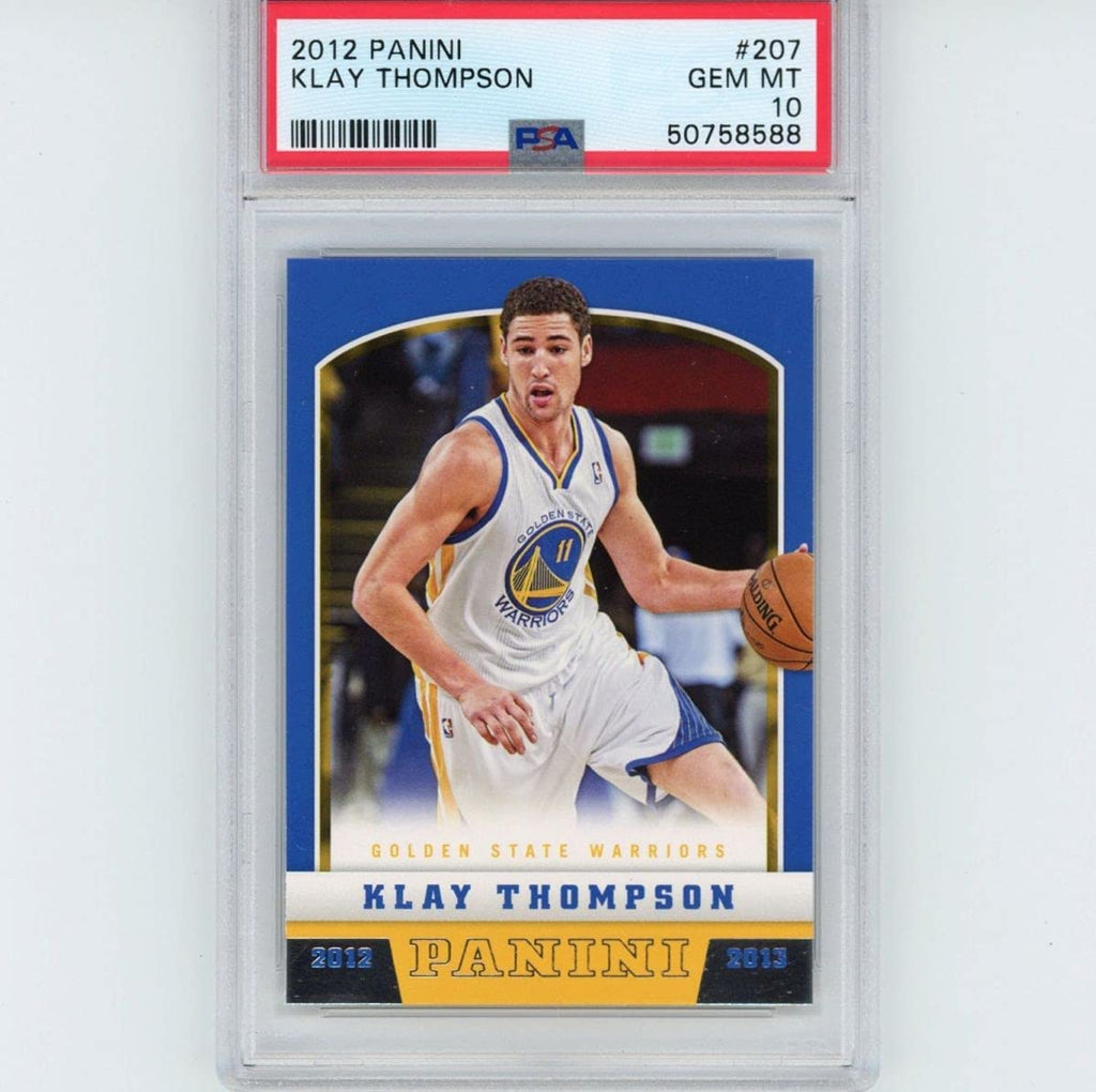 Graded 2012-13 Panini Klay Thompson #207 Rookie RC Basketball Card PSA 10 Gem Mint