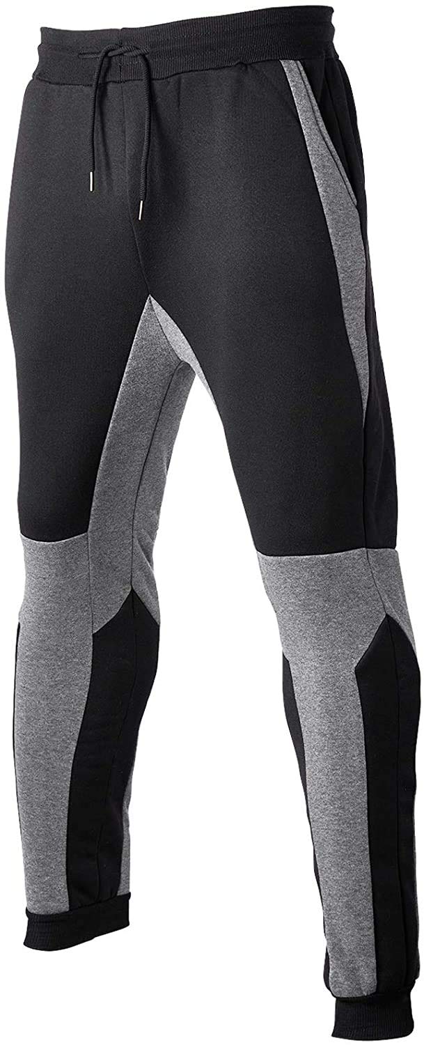 HHGKED Men's Track Suits 2 Piece Set Active Jogging Suits Long Sleeve Sweatsuits Casual Outfits