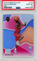 Graded 2018-19 Panini Status Collin Sexton #174 Red Rookie RC Basketball Card PSA 10 Gem Mint