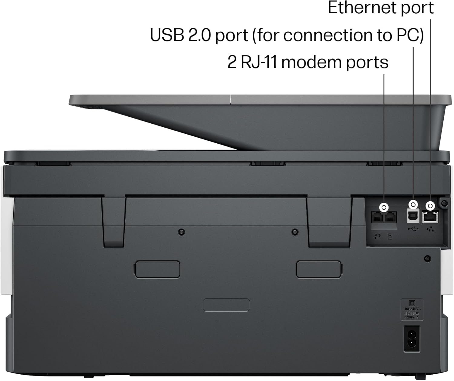 HP OfficeJet Pro 9125e Wireless All-in-One Color Inkjet Printer, Print, scan, copy, fax, ADF, Duplex printing best-for-office, 3 month Instant Ink trial included, AI-enabled (403X0A)