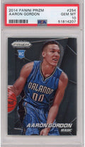 Graded 2014-15 Panini Prizm Aaron Gordon #254 Rookie RC Basketball Card PSA 10 Gem Mint