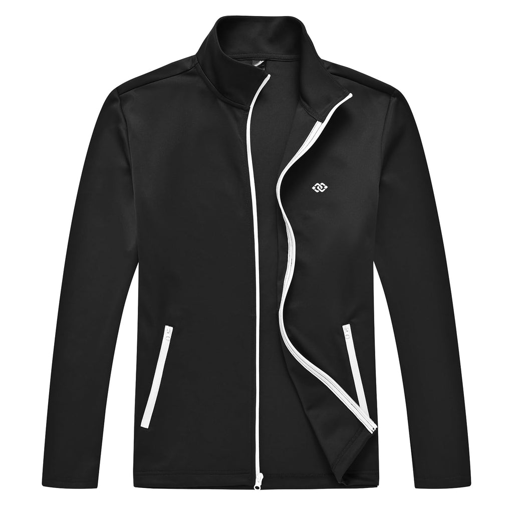 MoFiz Men's Tracksuits Set Long Sleeve Causal Full Zip Running Sports Sweatsuit For Men 2 Piece Outfits