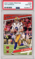 Graded 2020 Panini Prestige Joe Burrow #258 Rookie RC Football Card PSA 10 Gem Mint