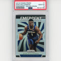Graded 2019-20 Panini Prizm Zion Williamson #7 Emergent Silver Rookie RC Basketball Card PSA 10 Gem Mint